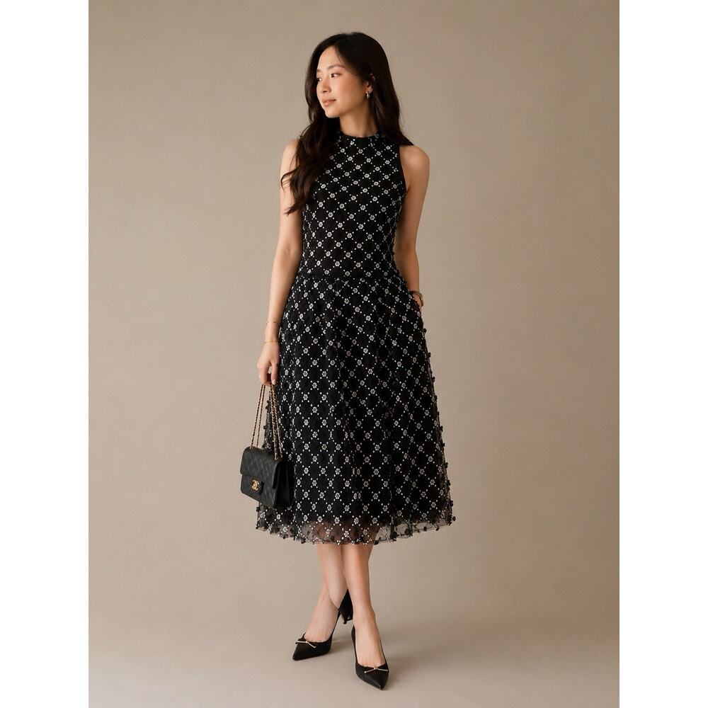 NEW Abbey Glass Eden S Lace Sequin Skirt‎ And Top Elegant Classic Formal Wedding